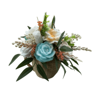 Ocean Breeze Soap Bouquet Basket