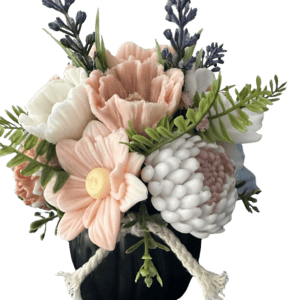 Blush & Bloom Soap Flower Arrangement
