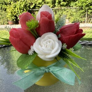 Crimson Rose Soap Bouquet